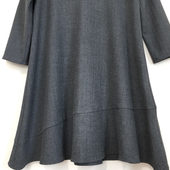 HATCH Maternity 'Day to Night' Gray long sleeve V-neck Dress - Picture 6 of 16